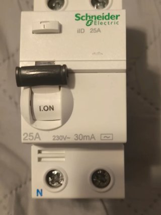 Interruptor diferencial; Acti9 iID;2P;25A; 30mA,AC