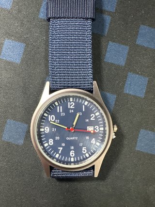 Reloj Estilo Militar Azul