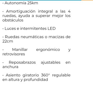 Scooter Eléctrico Libercar Urban Batería Litio