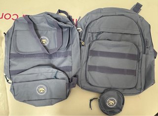Lote de 4 Mochilas y Accesorios Juveniles
