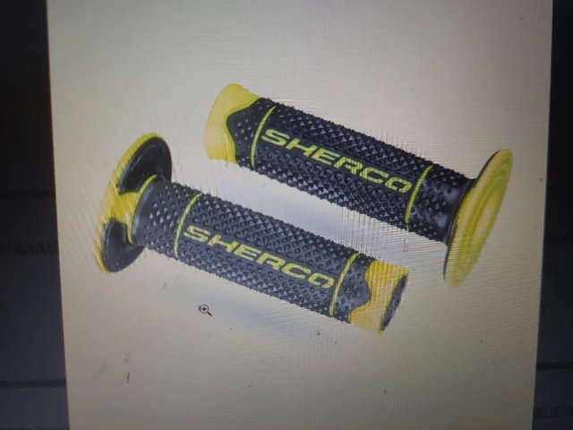 JUEGO DE PUÑOS SHERCO ENDURO FACTORY FLUOR