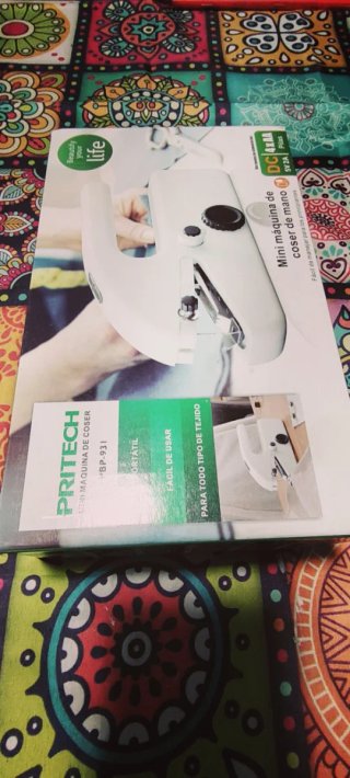 Máquina de coser portátil PRITECH PBP-931