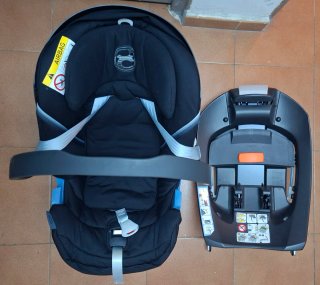 Silla de coche Maxicosi para bebé con base isofix