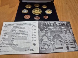 Set de Monedas Conmemorativas Malta 2004