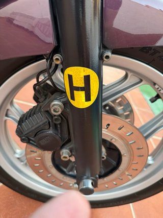 BMW K75 Naked Morado ABS
