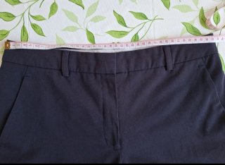 Pantalón traje Mango azul marino Talla 36