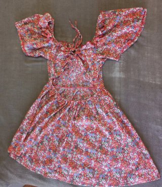 Vestido corto estampado Springfield Talla XS