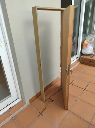 Puerta Interior de Madera 60x150 cm
