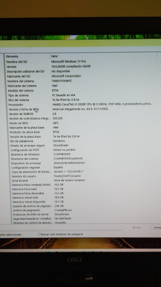 PC Compacto Mini-ITX - i5, 16GB RAM, SSD 250GB
