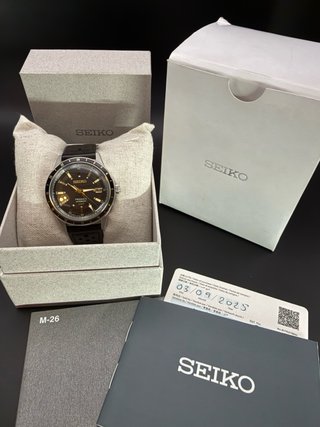 Seiko Presage GMT SSK013J1 Full Set