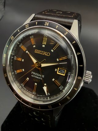 Seiko Presage GMT SSK013J1 Full Set