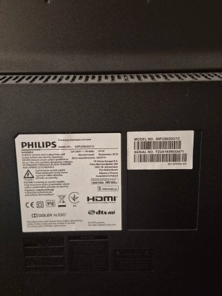 TV Philips 50 pulgadas 4K  Modelo : 50PUS6203