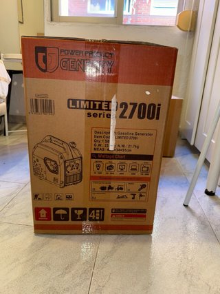 Generador Eléctrico Inverter Genergy 2700i RC