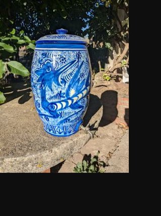 Filtro de agua cerámico antiguo
