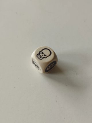 Dado original Heroquest 1989