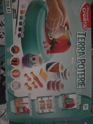 Kit de Cerámica con Torno Maped Creativ