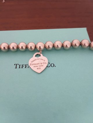 Bracciale Tiffany & Co. con cuore Arg. Sterling925