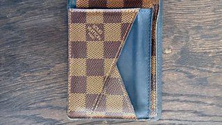 Louis Vuitton Billetero y Tarjetero Damier