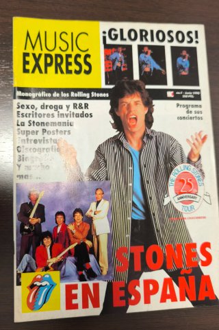 Revista Music Express n1 (90) Especial Rolling+pos