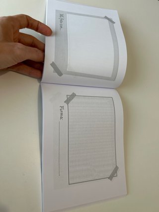 Libro de firmas disney y pasatiempos.