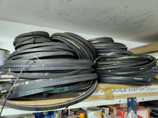 Lote de Correas de Transmisión Industriales