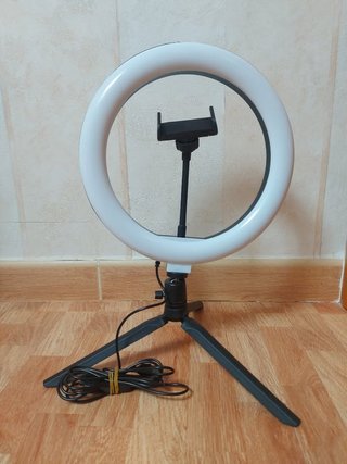 Aro de Luz LED con soporte - USB