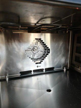 Forno da cucina Eurast S4SHEC professionale in acciaio inox