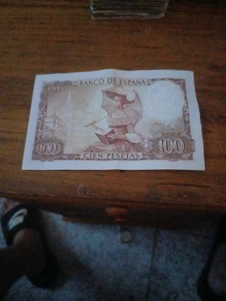 Billete 100 Cien Pesetas Banco de España
