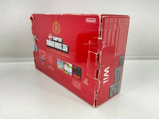 Consola Nintendo Wii Edición 25 Aniversario Roja