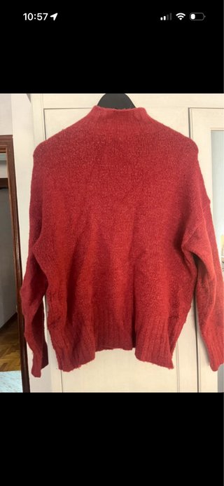 Jersey de invierno rojo