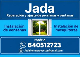 REPARACION Y AJUSTES DE PERSIANAS Y VENTANAS