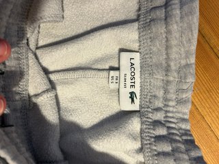 Pantalón de chándal Lacoste gris chico