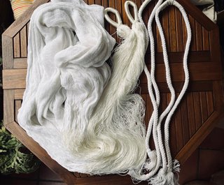 Hamaca Algodón blanco XL - México