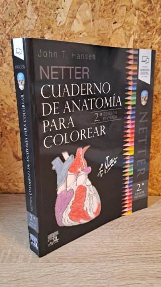 Netter, cuaderno de anatomía para colorear