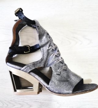 Sandalias A.S. 98 Plateadas