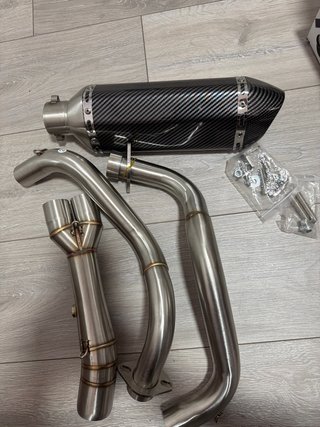 Sistema de escape de moto Yamaha MT-07 / FZ-0