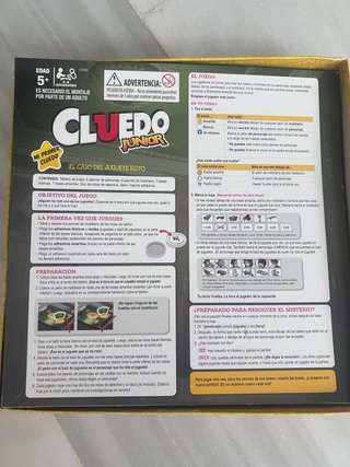 Cluedo Junior Juego de Mesa Completo