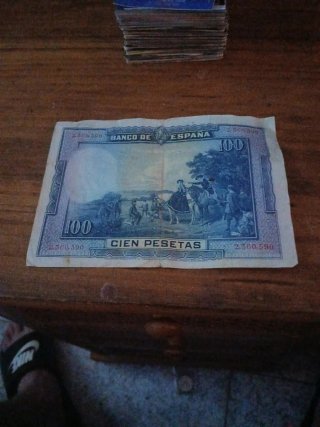 100 pesetas Banco de España