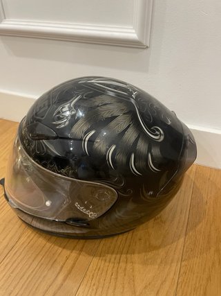 Casco Moto SHOEI Negro Diseño