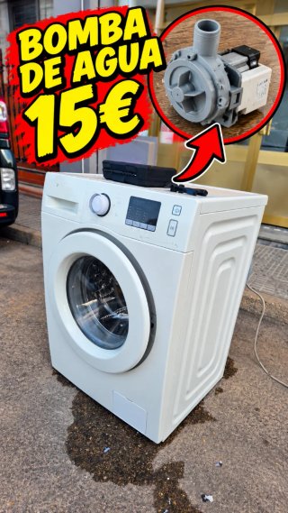 Bomba de agua Samsung WF70F5E0W2W/EC — 15 €