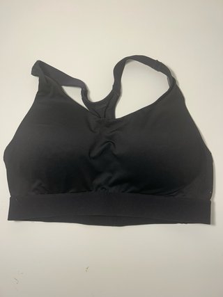 Sujetador deportivo negro talla S