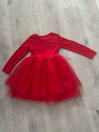 Disfraz Vestido Rojo de tul