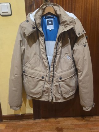 Cazadora G- Star mujer beige