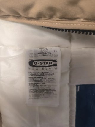 Cazadora G- Star mujer beige