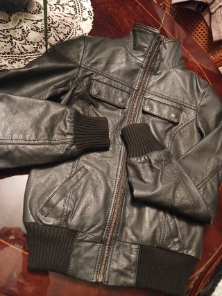 Cazadora vintage de cuero