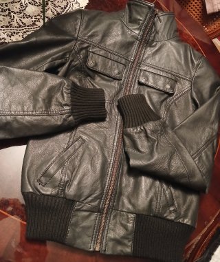 Cazadora vintage de cuero