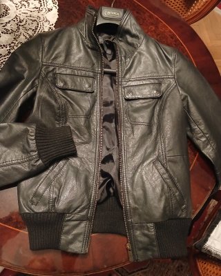 Cazadora vintage de cuero