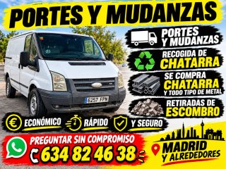 Portes y mudanzas