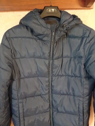 Piumino Sisley Blu