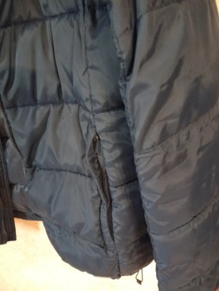 Piumino Sisley Blu